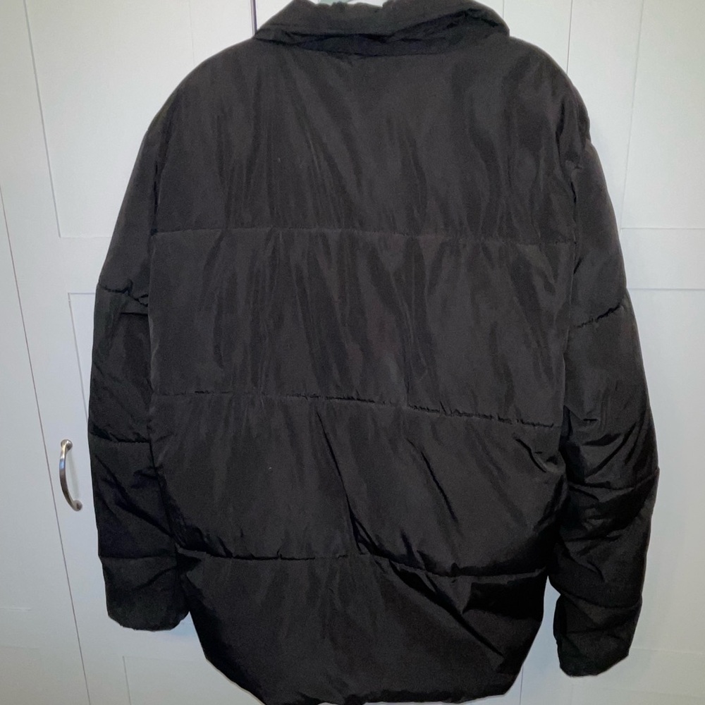 H&M Charcoal Quilted Jacket - Picture 7 of 9